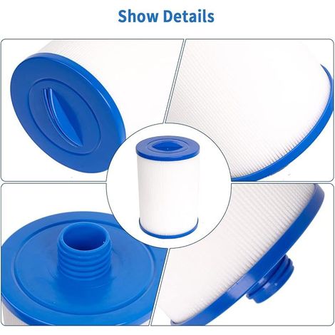 Wasserfilter kompatibel mit Unicel 6CH-940, Pleatco PWW50P3, PWW50-P3, Filbur FC-0359, Waterway Plastics 817-0050, 25252, 378902, 03FIL1400 (1/5)