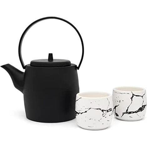 Bredemeijer Coffret cadeau Kobe, fonte, noir, 1200ml (1/5)