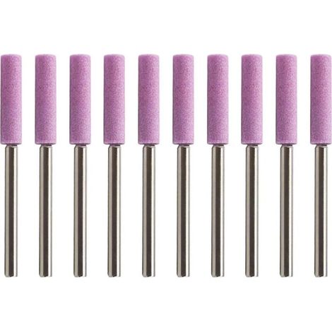 SABIR 10pcs Affûteur Tronçonneuse Compatible pour Polissage de Chaîne Tronçonneuse à Manucure (Arbre 4mm) (1/5)
