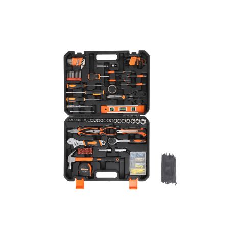 247-Piece All Purpose Household Hand Tool Set, Comprehensive Home Repair Tool Kit with Portable Storage Box (1/5)