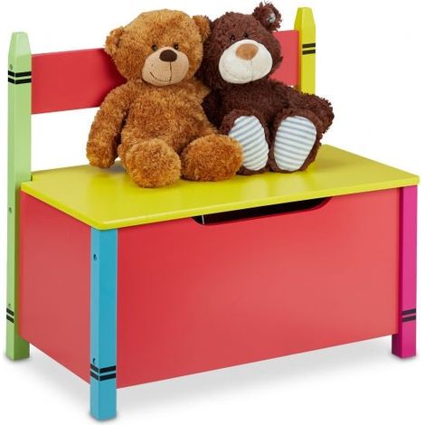 Panca per bambini con vano portaoggetti (1/5)