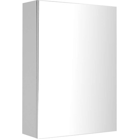 Aqualine Vega - Galleria 40x70x18 cm, 1 anta, cerniere a sinistra, bianco VG040 (1/3)