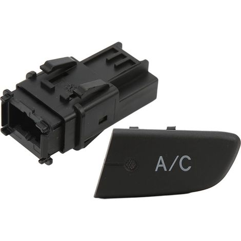 Bouton-poussoir de climatisation avec capuchon 6554KX, remplacement pour Citroën C1 2005-2014
