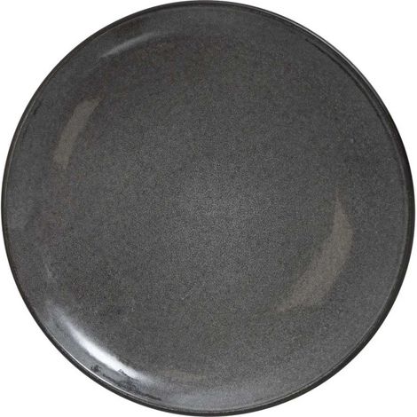 Lot de 6 Assiettes à Dessert "Diane" 21cm Gris Foncé (1/3)