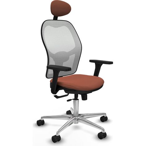 Silla de oficina piqueras y crespo Jorquera negro soporte lumbar ajustable (1/2)