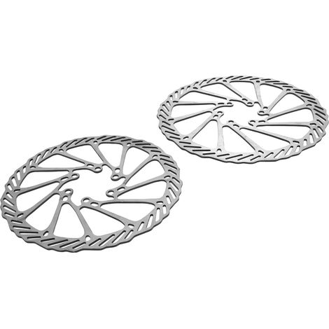 Disques de frein pour trottinette, 160 mm et 180 mm, acier, 6 trous, remplacement de disque de frein pour roue de trottinette (1/5)