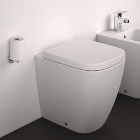 Ideal Standard I.Life S Rimless Back to Wall Toilet (inc Soft Close Wrapover Seat) (1/5)