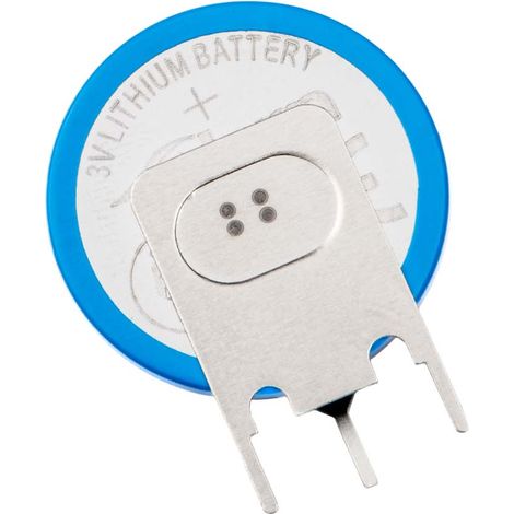 Batteria al litio CR2032 PP3A Akyga AKY1086 3V / 210mAh Raster a 3 pin 4mm (1/3)