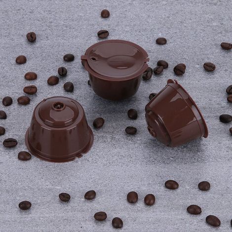 4 PCS Capsule De Café Réutilisable, Dosettes De Café Réutilisables (1/4)