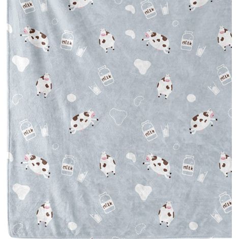 BL818 Couverture personnalisée à motif vache 140200cm (1/5)