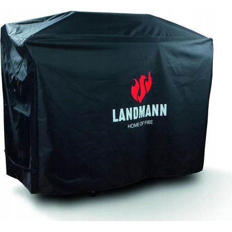 Landmann Premium XL Grillabdeckung schwarz 145x120x60 cm