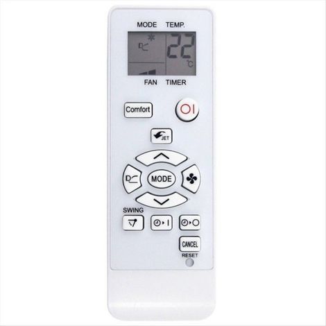 Télécommande Climatiseur - Compatible Sharp CRMC A998JBEZ A907JBEZ A036JBEZ A901JBEZ A937JBEZ - Fonctionnelle et Précise - 1 Pièce