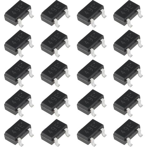 Lot de 20 Capteur à effet Hall, Linéaire, SOT-23, 49E, Contrôle moteur (1/5)