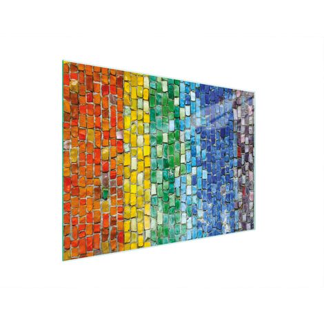 PLANCHE À DÉCOUPER EN VERRE 30x22 COULEUR