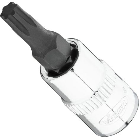 VIGOR T+ Schraubendreher-Einsatz, V7037-IP25, 1/4 Zoll (6,3 mm) Vierkant, T+ Profil, SW T25+ (1/3)