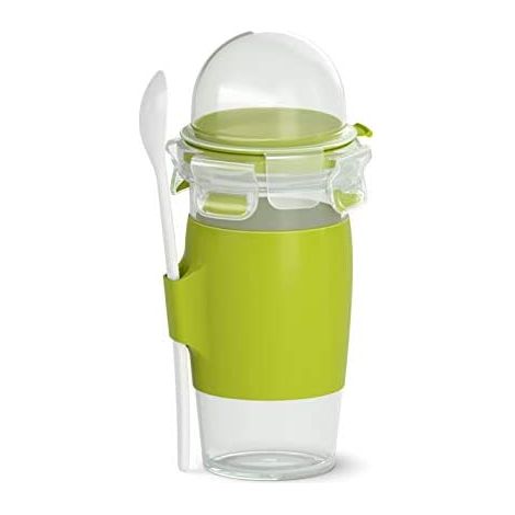Mug à Yaourt 0.45 L + Cuillère - Clip & Go - Emsa (1/5)