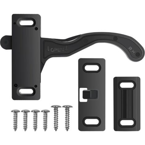 1 pièce Remplacement de la poignée de porte moustiquaire pour camping car Loquet de porte de camping car à droite pour camping car (1/4)