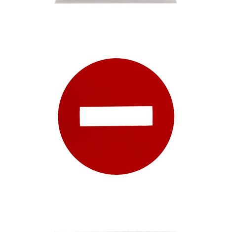 Logo sens interdit Modulotext - 4361659