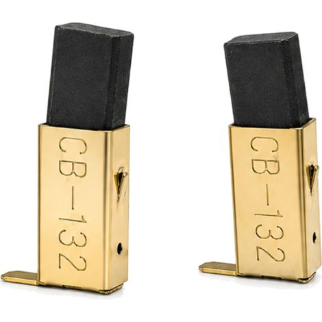 2x Trade-Shop Kohlebürsten Motorkohlen 14,7x10x6mm kompatibel mit Makita UC3010A, UC3020A, UC3041A, UC3520A, UC3541A, UC4020A - ersetzt CB132, CB-132 (1/4)
