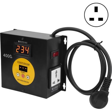 4000-W-Digitalspannungsregler mit LED-Anzeige für 220-V-Wechselstrommotor (1/5)