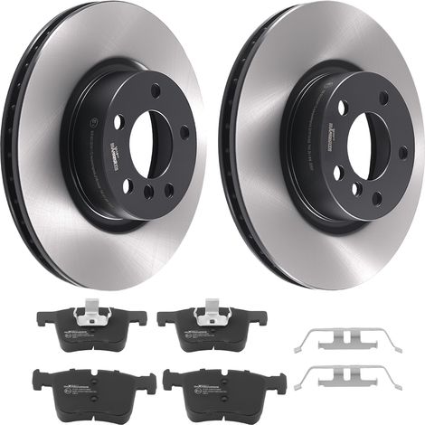 Front Brake Discs and Pads for BMW X4 20i/28i xDrive 2014-2018 34106799801