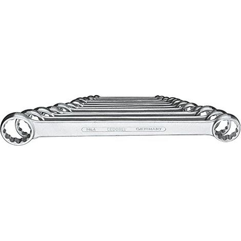 4-12 Set di chiavi doppie ad anello 12 pezzi 6-32 mm (1/3)