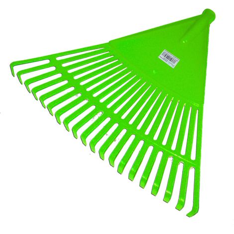 HF-060 Râteau en plastique 44 x 40 cm avec 20 dents
