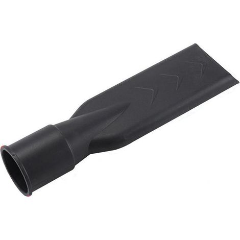 Embout Plat d'Aspirateur 44mm - Matériau ABS, Couleur Noire (1/4)