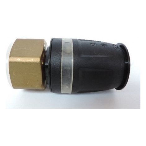 Raccord droit femelle pour tube multicouche Ø 32mm F26X34 (25 x Rp 1") bi-matière laiton / PPSU plomberie TECELOGO TECE 8710007