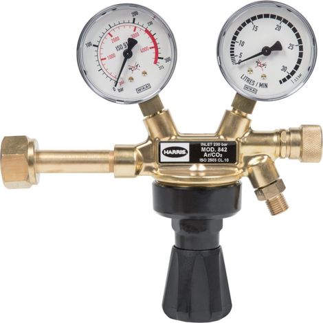 HARRIS Flaschendruckminderer Argon 0-30L/min (1/2)