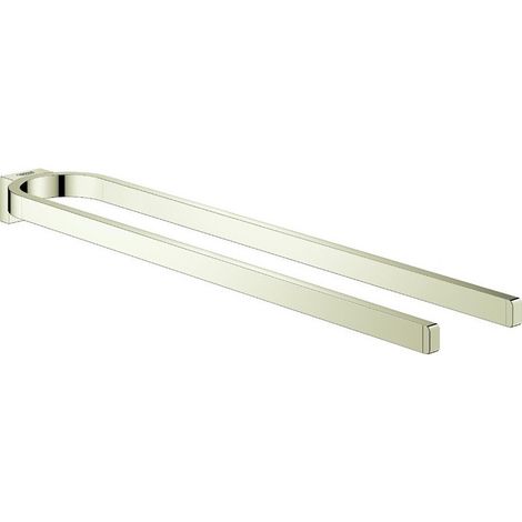 Porte-serviettes GROHE SELECTION 400 n rigide 2 bras nickel poliert