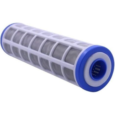 Élément filtrant purificateur d'eau Lavable Cartouches filtrantes à Mailles en Acier Inoxydable de 10 Pouces Précision du Filtre 40 microns