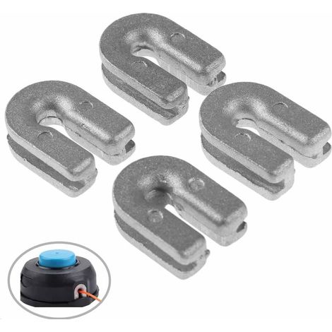 Tête de débroussailleuse à œillets – Compatible Husqvarna T45 T25 T35 T35X – Aluminium haute qualité – Diamètre fil 2,0/2,4/3,0 mm - 537185902