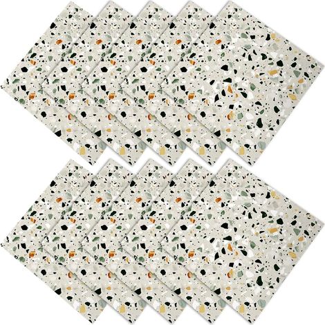 autocollants muraux en PVC pour carrelage installation