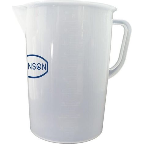 Brocca plastica gradué 5l RENSON 159567