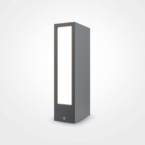 Lampada Da Terra Moderna Da Esterno Metallo Grafite Luce Led 6W Ip65 (1/4)