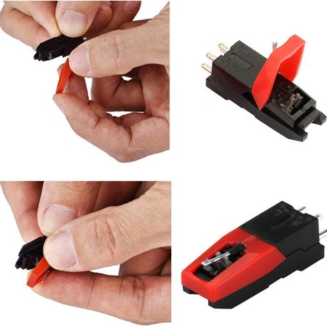 Stylus - Aiguille Pour Platine Vinyle - Compatible Avec Platines Phonographes Classiques - 4 Pièces