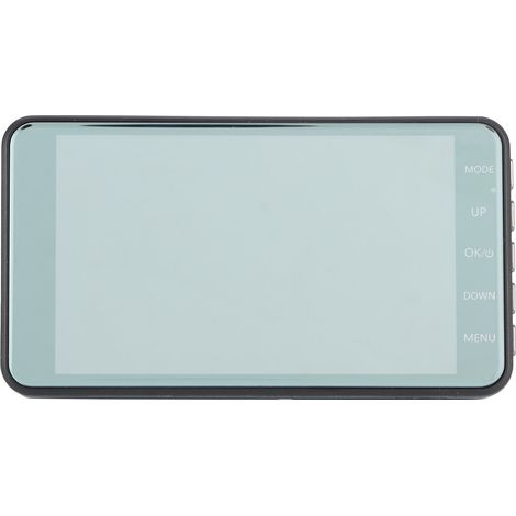 Caméra embarquée double objectif de 4 pouces (DVR) avec écran tactile, capteur G, résolution 1080P, vision nocturne grand angle de 170°. (1/5)