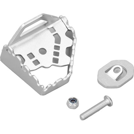 Prolongateur de pédale de frein moto, remplacement adaptable CRF1000L Africa Twin 14-19, Argent (1/5)