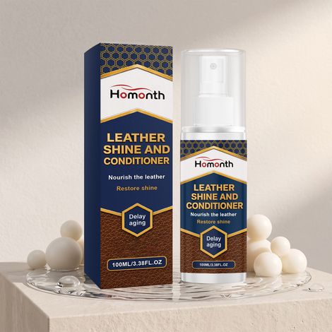 Solution d'entretien pour le cuir : sièges auto, articles en cuir, nettoyage, détachage et ravivement – 100 ml (1/5)