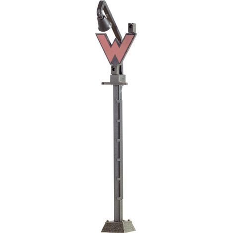 Viessmann Modelltechnik 4519A H0 Formsignal mit Anstrahlleuchte Wartesignal Bausatz DB