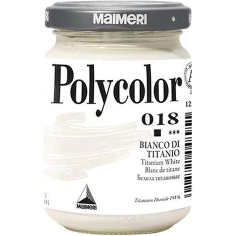 Polycolor 140Ml. Bianco Titanio 018 X1