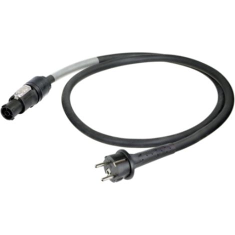 Neutrik 1027576 Strom Anschlusskabel Schwarz 1.50 m