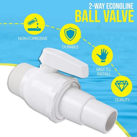 Accessories for Hayward SP0729 Econoline pool shut-off valve (1/4)
