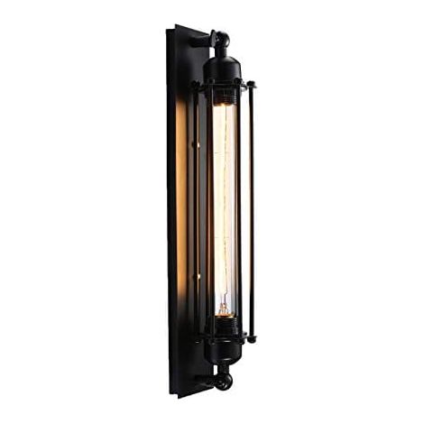 Nemo Wand – kinkiet industrialny loft czarny 45cm (1/5)