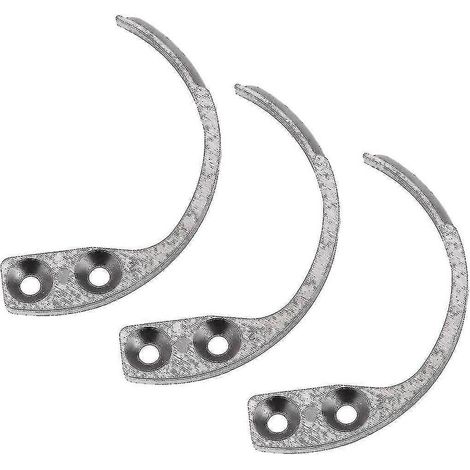 Lot de 3 crochets magnétiques pour alarme et porte-clés. Accessoire de détachement magnétique. Mini crochet pour étiquette. Ouvre-porte-épingles. (1/4)