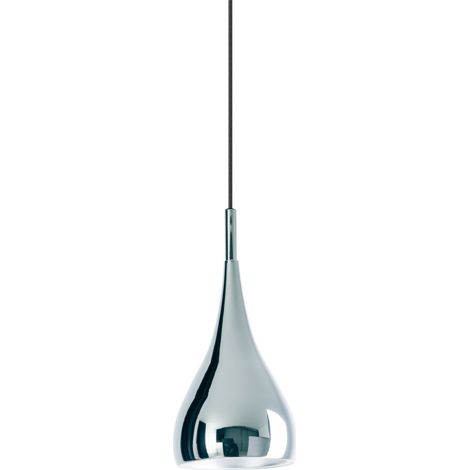 Naeve STYLE Plafonnier suspendu dôme 15 cm chromé (1/5)