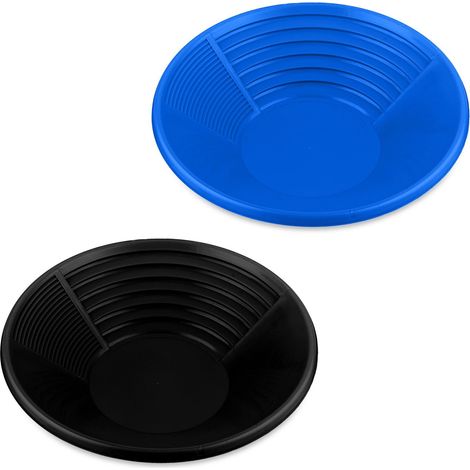 Juego de 2 sartenes para minería de oro