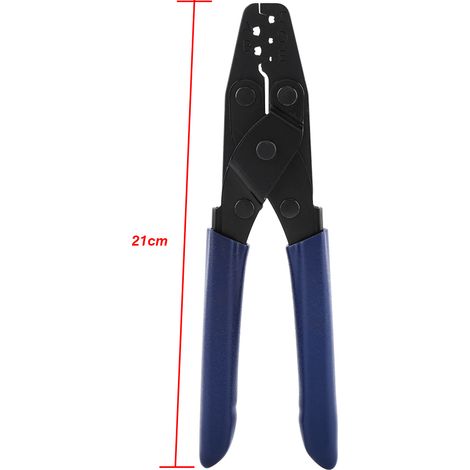Outil de sertissage à froid manuel DR-1 Pince à sertir les cosses (bleue) (1/5)