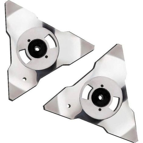 Packung mit 2 Ersatzmessern für Robomow RS TS MS RC TC MC Mährobotermodelle aus Edelstahl xh